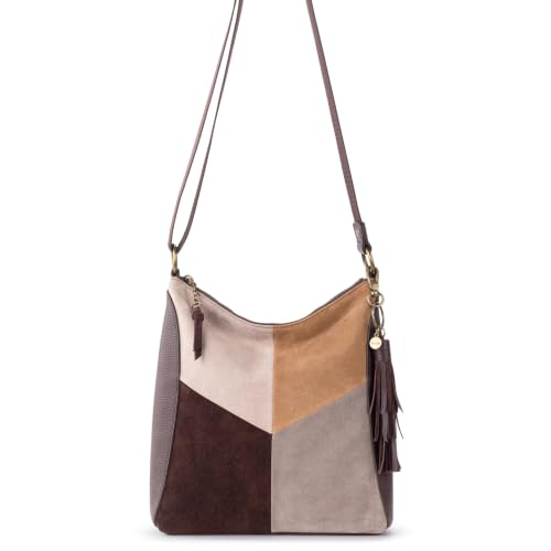 Image of The Sak Lucia Leather Crossbody Purse, Zipper Closure with Adjustable Strap