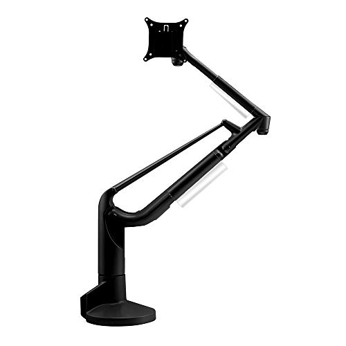 STARPLATINUM TVSOFHL112B 快適ワークのモニターアーム 13-32インチ対応 1画面昇降アーム HL112 ブラック