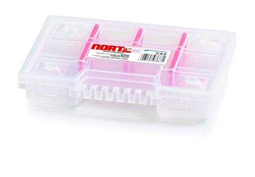 Prosperplast Sortimentskasten 195 x 155 x 35mm, 10 Fächer, Kleinteilemagazin