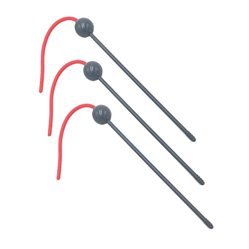 Buyter 3 pcs Replacement Wands for Cat's Meow Motorized Cat Toy Mouse Tail Refills