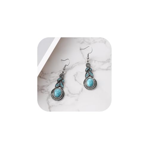 Spring+Sale+2025 Wish+List Handmade Bohemian Brown Ethnic Earrings for Women Vintage Geometric Dangle Earring Trendy Boho Vintage Jewelry Gift Subscribe+and+Save+subscriptions