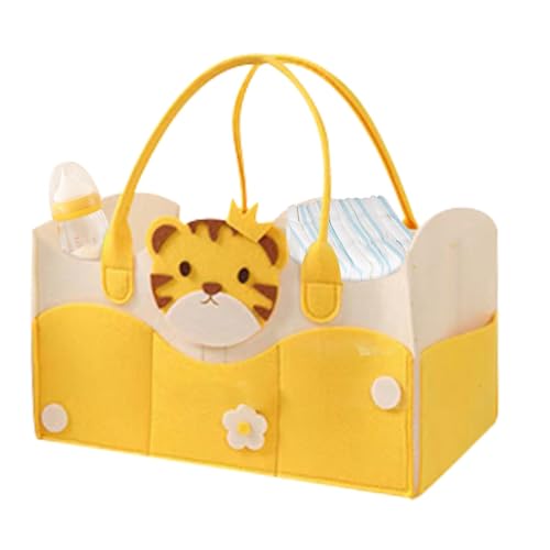 Seyrnicay Bolsa de pañales para niño, bolsa de pañales grande, bolsa multifunción para bebé, bolsa de viaje grande con múltiples compartimentos, bonita bolsa de pañales para pañales, niña, niño