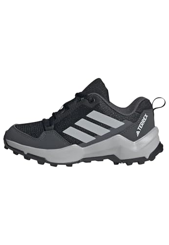 adidas Unisex niños Terrex AX4S Hiking Shoes Kids, Core Black/Grey Two/Grey Six, 36 EU