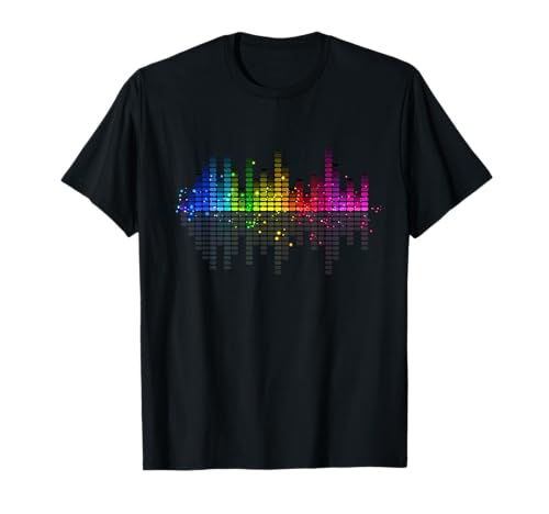 Cool Musical Equalizer Hi-Fi Stereo Music Lover T-Shirt