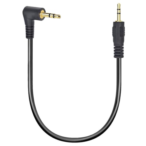 HUHANGGod 90Degree Right Angle 2.5mm Audio Aux Cable