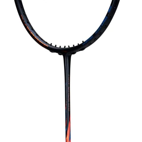 Image of Li-Ning AXForce 90 Unstrung Badminton Racquet - Storm Green | High Performance Carbon Fiber Racket | Head Heavy Power Frame for Advanced Players (Black /Gold /Orange, 5U6)