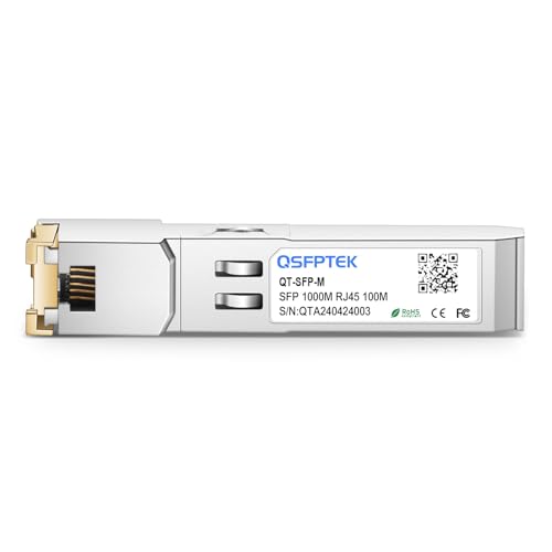 Image of 4Pack 1000BASE-T Copper SFP Transceiver, SFP to RJ45 SFP 1G SFP-T Module for Cisco GLC-T /SFP-GE-T, Ubiquiti UF-RJ45-1G, Meraki MA-SFP-1GB-TX, D-Link, Supermicro, Netgear, TP-Link