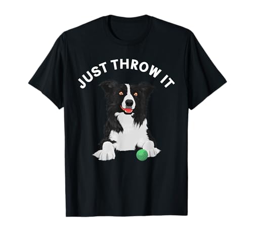 Funny Border Collie For Men Women Kids Border Collie Lovers T-Shirt