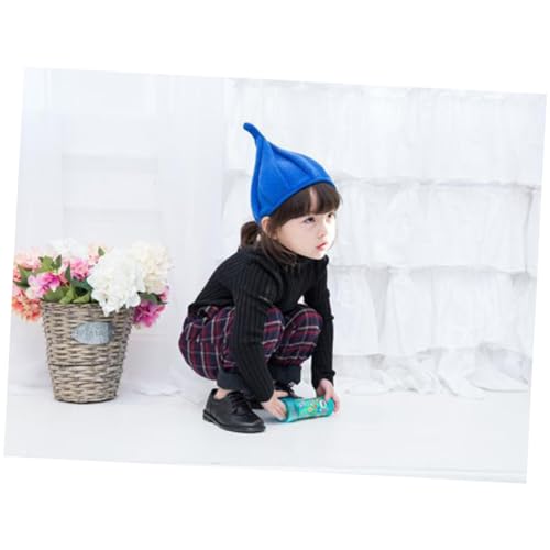 Fashionable Boys and Girls Knit Hats Warm Winter Essential Boys Girls Beanie Hat Easy Wash Blue3