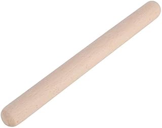 Home Solid Wood Rolling Pin Cake Pastry Pizza Rolling Pin Baking Tool Kitchen Utensils for Pasta, Cookie Dough, Pastry, Bakery, Pizza, Fondant, Chapati(39CM)