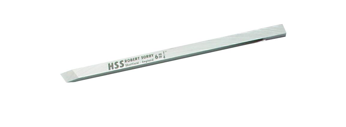 Robert Sorby B888/8 Modular Micro Skew 1/4" 6mm Unhandled - Woodturning Chisel for Lathe