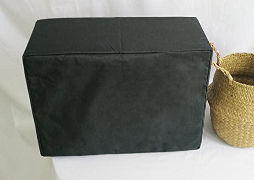 Image of Storage Bin for Shelves Rectangle Closet Baskets Foldable Box with Handles Black Storage Boxes for Home Office Car Dormroom