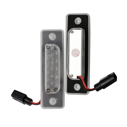 Lampe de plaque d'immatriculation LED blanche auto pour BMW Série 5 E34 1988-1996 ampoule arrière - 3