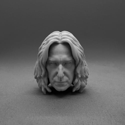 Image of 1/6 Scale Resin Head Sculpture Model Movie Characters Collection Head Carving Fit 12'' Action Figure Unpainted