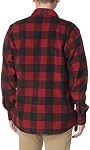 Wrangler Authentics Mens Long Sleeve Heavyweight Fleece Shirt