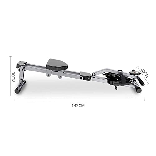 Image of Rowing Machine Folding Small Rower Machine Home Exercise Aerobic Fitness Equipment Home Rowing Machine with Adjustable Resistance