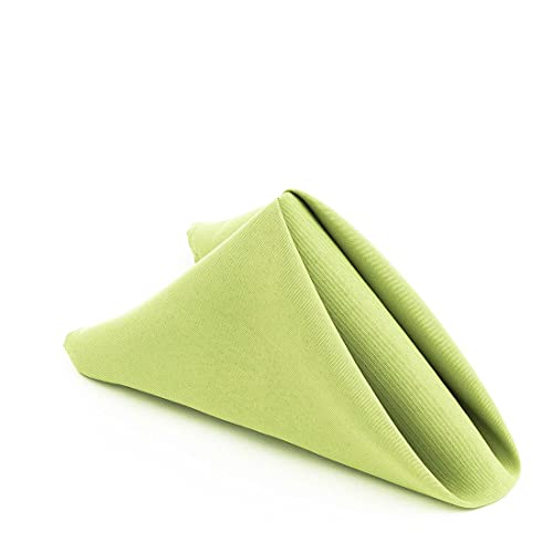 Servilletas de satén de algodón multicolor lavables de 40x40cm en pack de 10 piezas 6