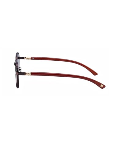 Image of Classic Men's Sunglasses Fashion with Wooden Frame Shades UV Protection Lens(2A670)