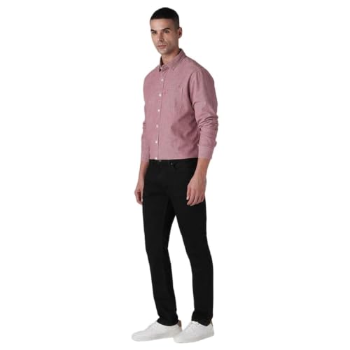 Image of Levi's Men's 511 Black Slim Fit Mid Rise Jeans