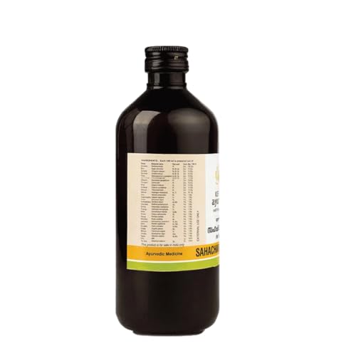 Kerala Ayurveda Sahacharadi Thailam 200ml| Back pain oil | Massage Oil | Relief from Back pain and sciatica | Ayurvedic Tel for Muscle and Joint Pain| With Sahachara, Dashmoola, ManjSesame Oil Base | Original Ayurvedic Herbal formulation.
