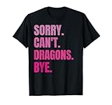 Photo Gallery scusa can t dragons bye retro dragon lover, divertente animale maglietta Photo Gallery scusa can t dragons bye retro dragon lover, divertente animale maglietta
