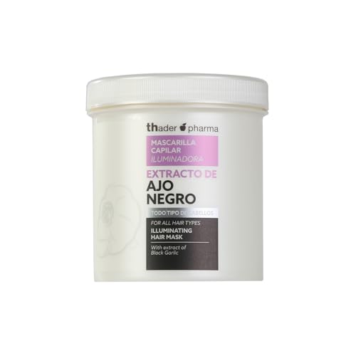 Thader Th Pharma Mascarilla Capilar con Extracto de Ajo Negro para Todo Tipo de Cabellos, 700 ml