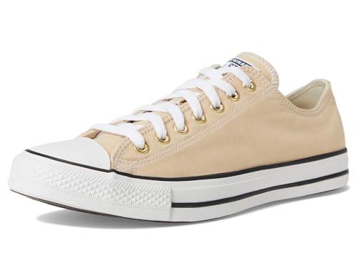 Image of Converse Unisex Chuck Taylor All Star Low Top Sneaker Coastal Dune /White /Gold Men 7.5 Women 9.5 M