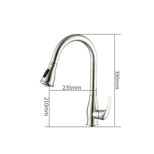Robinet extractible évier pour cuisine moderne pack eau chaude froide