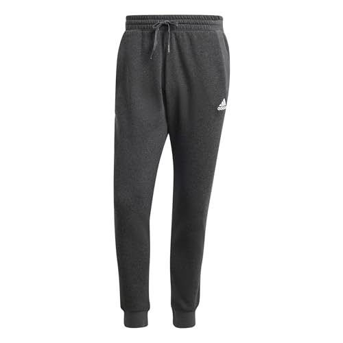 adidas Calça masculina Essentials Mélange, Melange preta, XXG