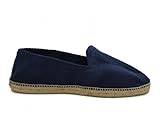 Zapatilla de Esparto Azul Marino