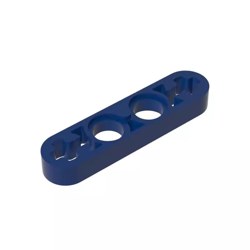32449 Technic Beam 1X4 Thin 50 Pieces High-Precision MOC Building Bricks Replacement Parts Compatible with Lego bricks GDS-690 Dark Blue โ image 1