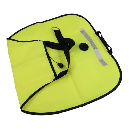 Bolsa de elevación de 50 libras de nailon rojo para buceo con válvula 8