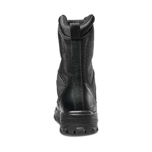 Image of 5.11 Tactical Men's Fast-Tac 8″ Boot - Cushioned Tactical Duty Boot with Slip-Resistant Sole, Black, Style 12387