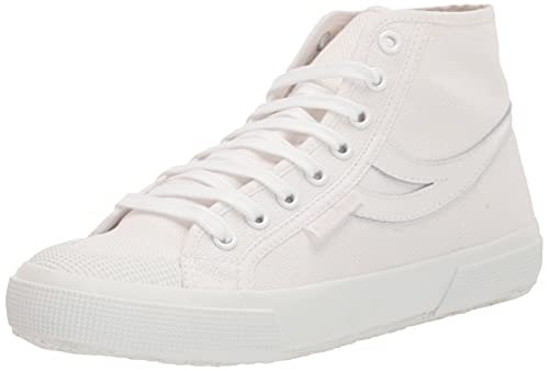 Superga womens 2295 - Swallow Tail Sneaker, Total White, 8.5 US