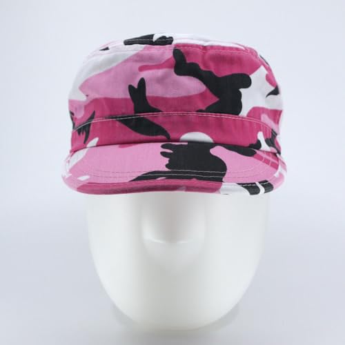 Image of The Vintage Year Heavy Stitching Washed Cotton Cadet Hat - Durable Military Baseball Cap for Men & Women, Outdoor Casual Wear