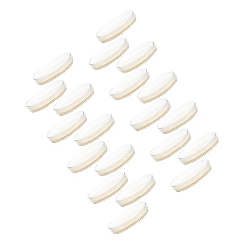 BELLIFFY 20 Pcs Nutrient Agar Plate Pre- Poured Dishes Experiment Laboratory Supplies Petri Dish Agar Petri Dishes Petri Dishes Tissue Culture Agar Plate Egg