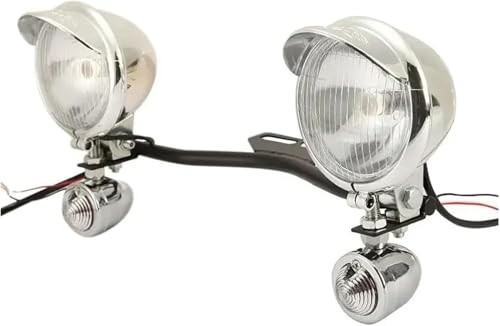 Luz trasera para motocicleta 12v universal de 5.5 pulgadas compatible con marcas principales