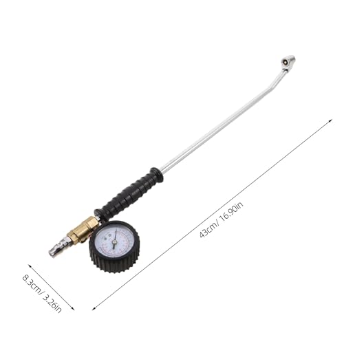 Rallonge pour gonfleur de pneus avec manomètre pour compresseur d'air - 2