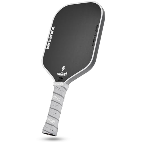 Srikel DuraFoam Pickleball Paddle T700 Carbon Fiber, White