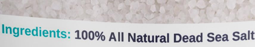 Natural Elephant Dead Sea Bath Salt | 2 Pound Bag (32oz) | 100% Natural and Pure| Coarse Grain | Ideal for Baths and Soaks - Image 7