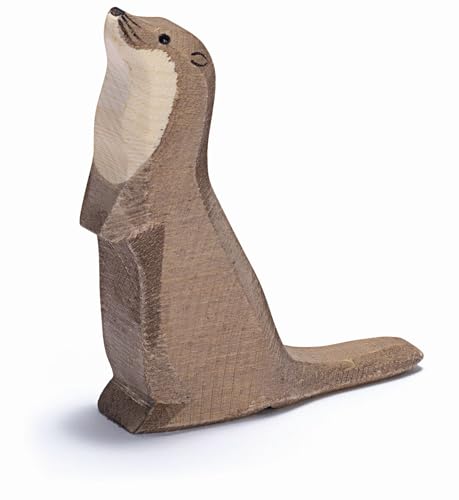 Loutre de mer debout Ostheimer 16276 figurine artisanale haut de gamme