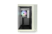 Thermaltake View 380 TG ARGB | Mid Tower PC‑Gehäuse | 4‑mm Tempered Glass | E‑ATX Support | USB‑C Front I/O | 360‑mm Radiator Support | High‑Airflow Design | ARGB‑Frontleiste | Matcha Green – Ansicht 2