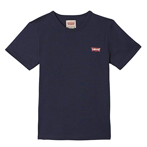 Levi's kids Nn10157 Short Sleeve tee-Shirt Camiseta, Azul (Marine Blue 04), 14 años (Talla del Fabricante: 14Y) para Niños