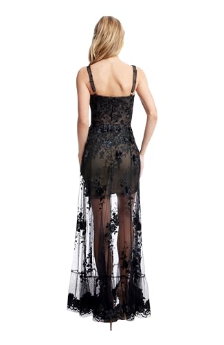 Image of Dress the Population Womens Anabel Fit and Flare Maxi DressSpecial Occasion Dress