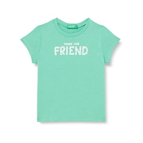 Camiseta United Colors of Benetton 3096g107n Verde 11n Niñas Cover