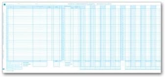General Disbursement Journal Sheet, 25 Journals Item 190NJ