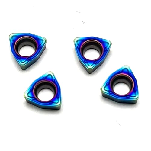 Herramientas de torno 10 piezas WCMX030208 insertos de carburo miniatura 5