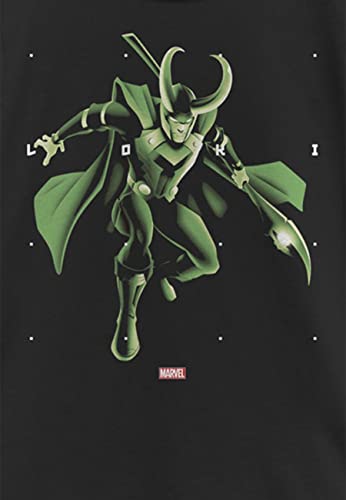T-shirt enfant Marvel Loki à manches courtes idéal pour l'école - 2
