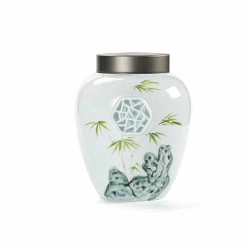 XYNSNDB Garnek do przechowywania Oolong, garnek ceramiczny, herbata, przenośny, zapieczętowany, przyprawiony, słodycze, kawa