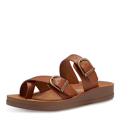 Sandale plate Eastland Savannah pour femme en cuir confort et design intemporel